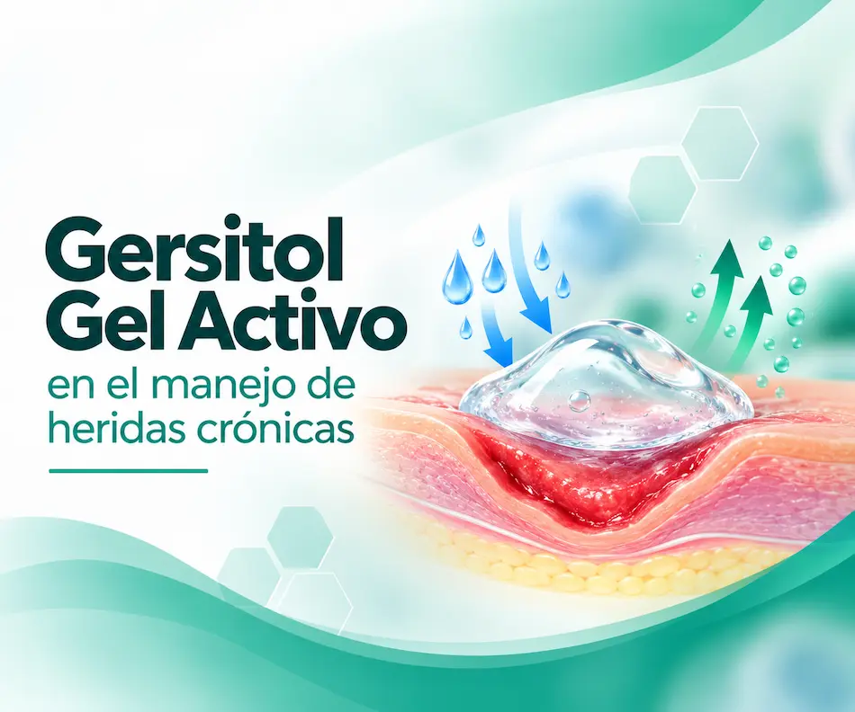 Gersitol Gel Activo Para Heridas Crónicas